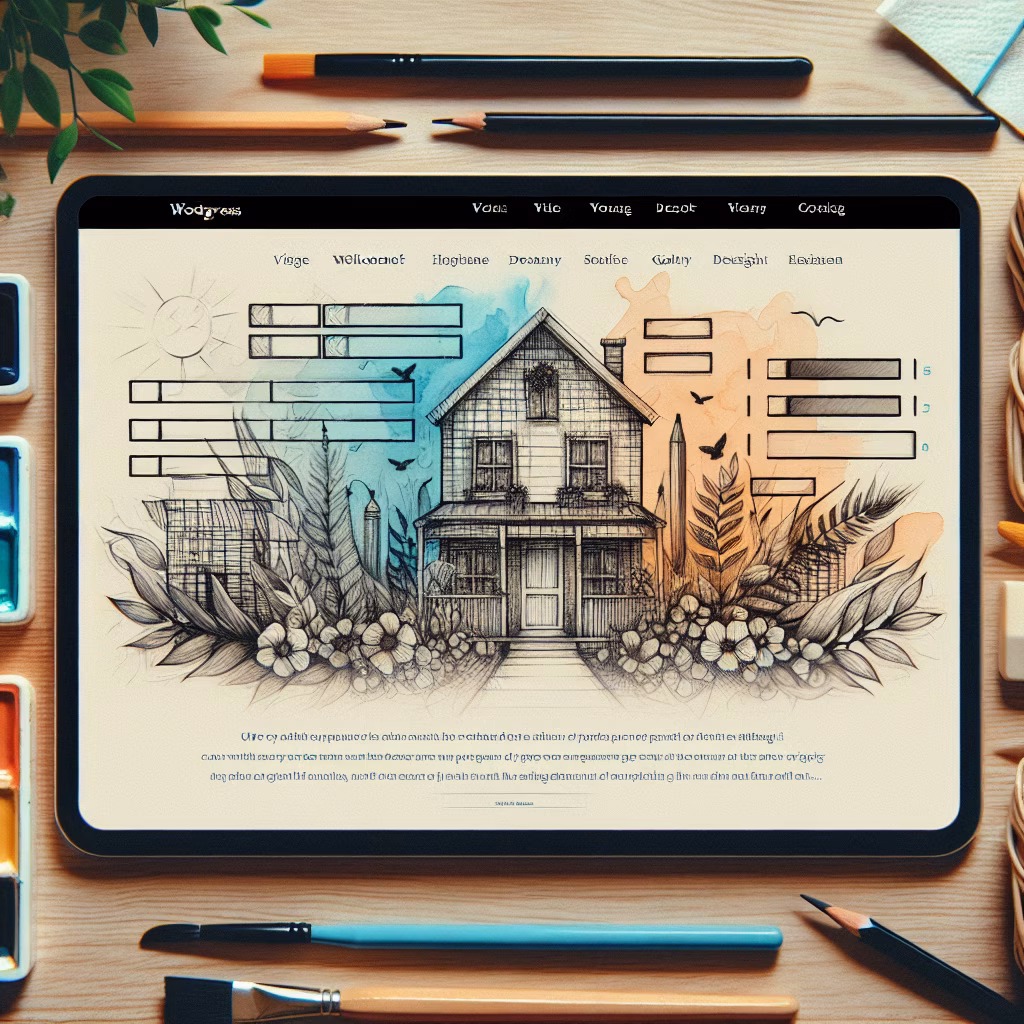 How to create a website using WordPress?