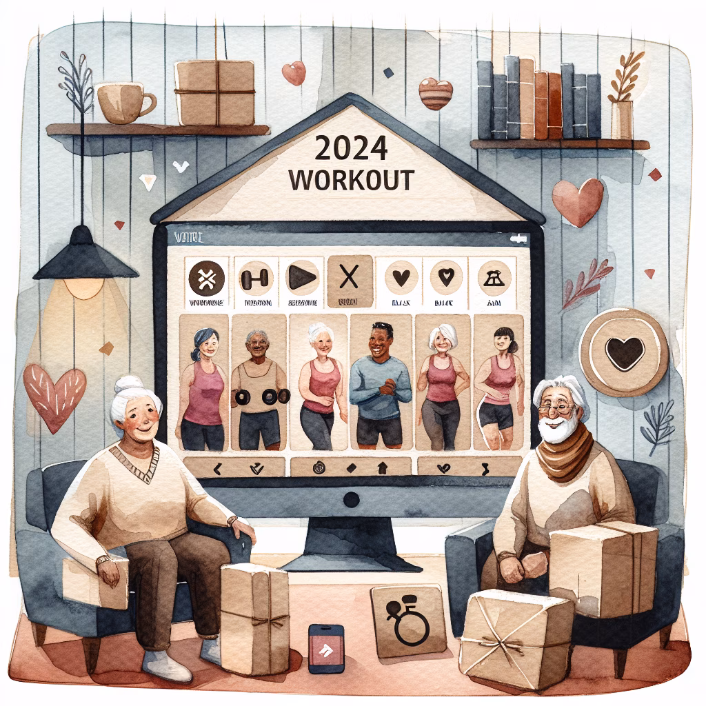 How to create an effective online workout program for seniors in 2024?