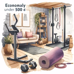How to set up a home gym for under $500?