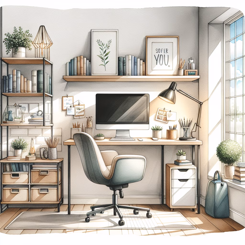 How to set up a home office for maximum productivity?