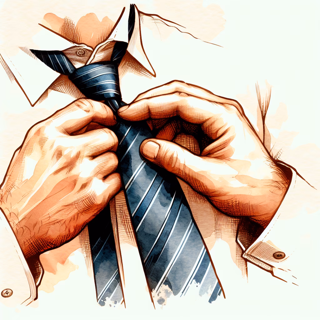 How to tie a tie?